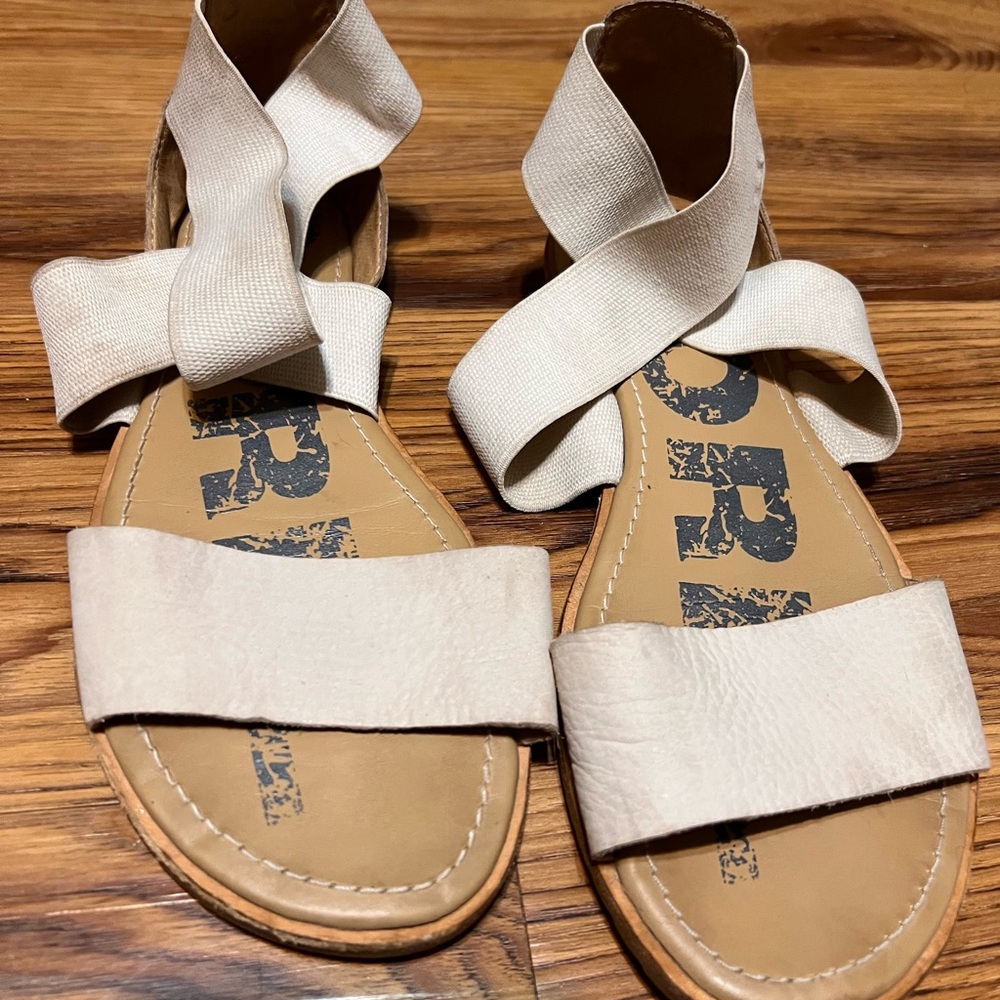Sorel Ella II Sandals Gray Taupe Womens Slip On Shoes Size 7.5 - Picture 2 of 7
